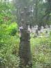 Iron cross on the orthodox cemetery