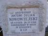 Arcybiskup Antoni Julian Nowowiejski ur. 11. II. 1858, zm. 28. V.1941 zamordowany w obozie w Dziadowie. R.I.P. Symboliczne miejsce spoczynku.