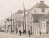Lipowa street. Jews moved to walk on the street not on the sidewalk